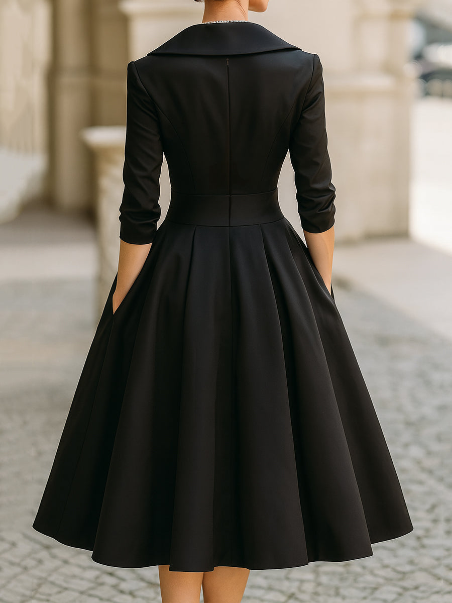 Antonia™ Elegant Midi Dress