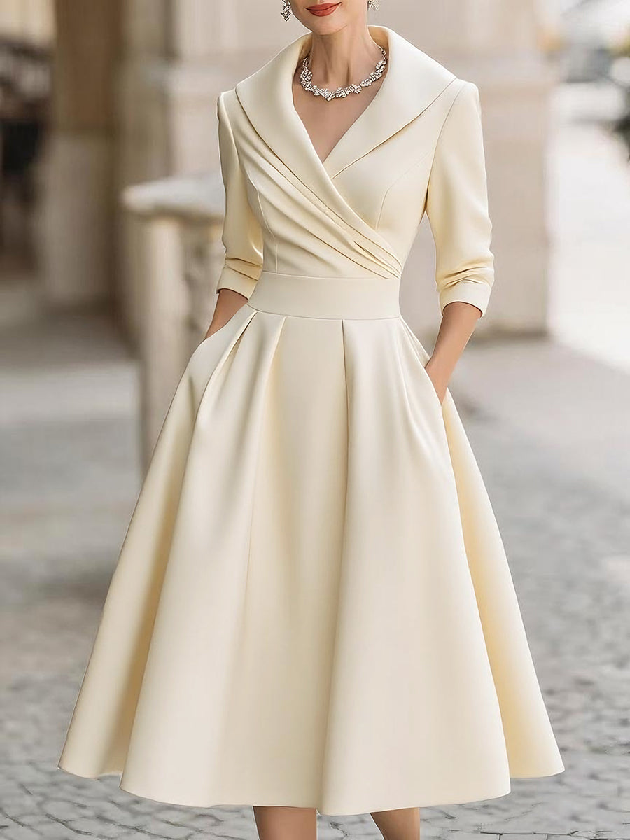 Antonia™ Elegant Midi Dress