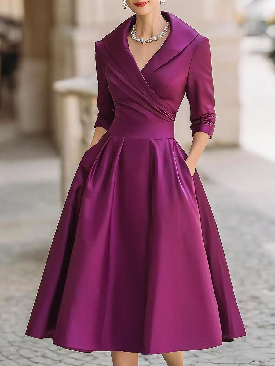Antonia™ Elegant Midi Dress