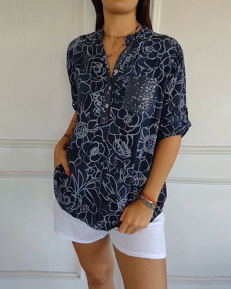 Holly™ Floral Print Blouse