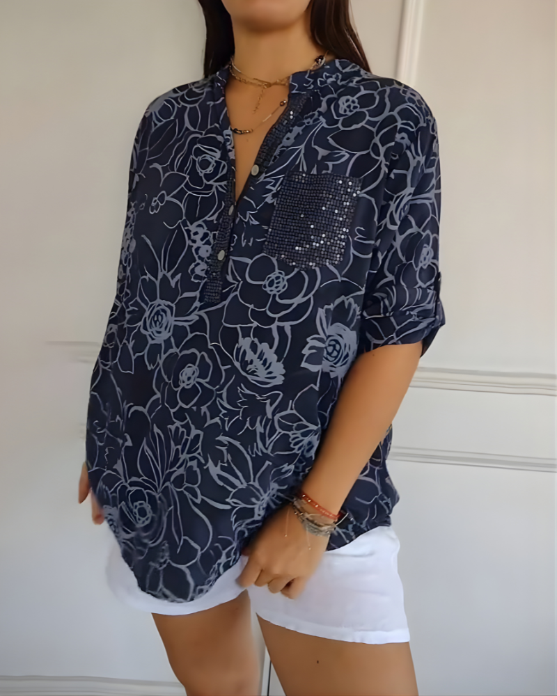 Holly™ Floral Print Blouse