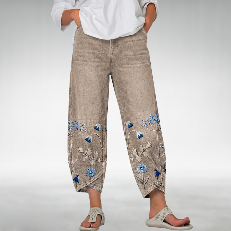 Everlee™ Floral Pattern Comfort Pants