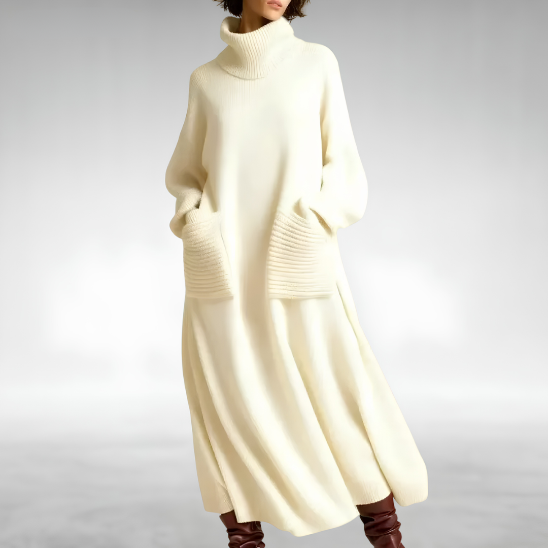 Maryam™ Cozy Turtleneck Dress