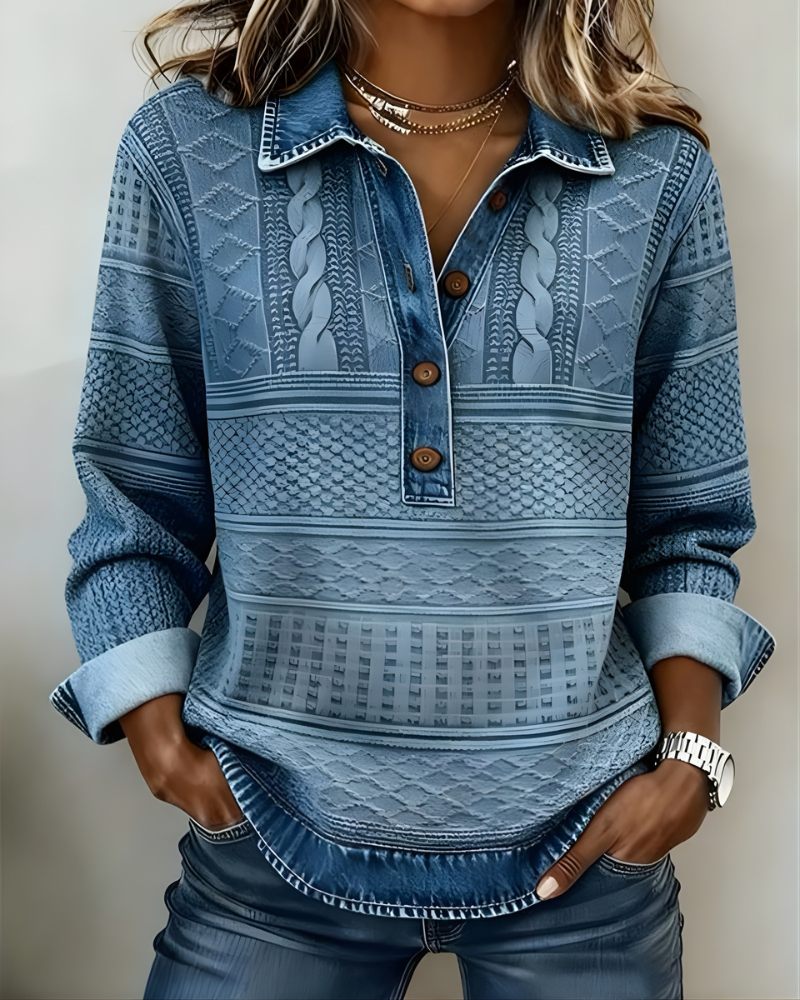 Rowan™ Half-Button Collared Sweatshirt