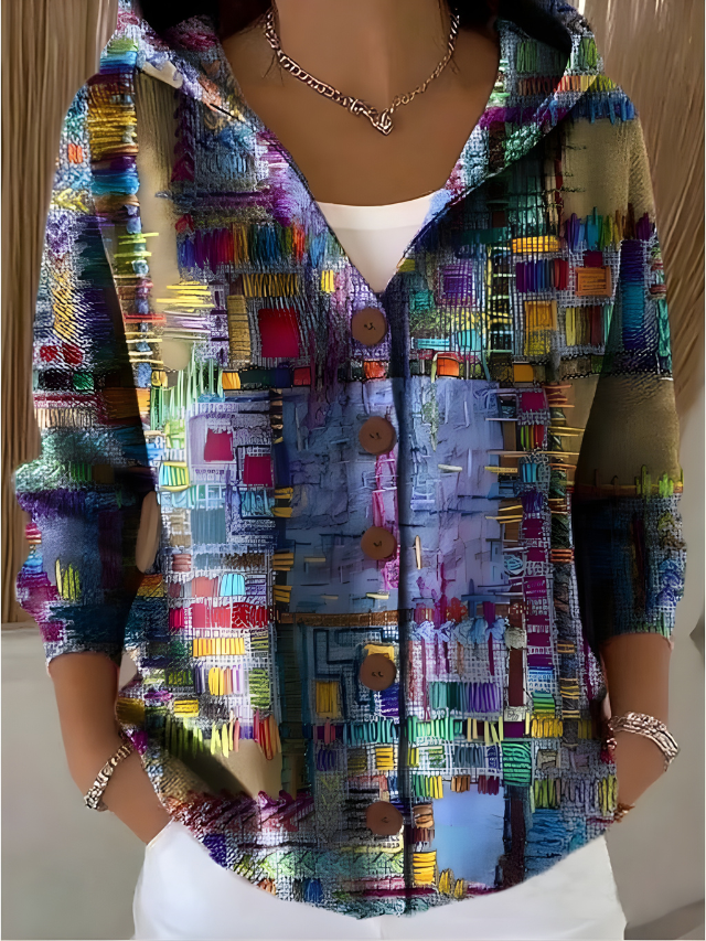 Gillian™ Artistic Warm Long Cardigan