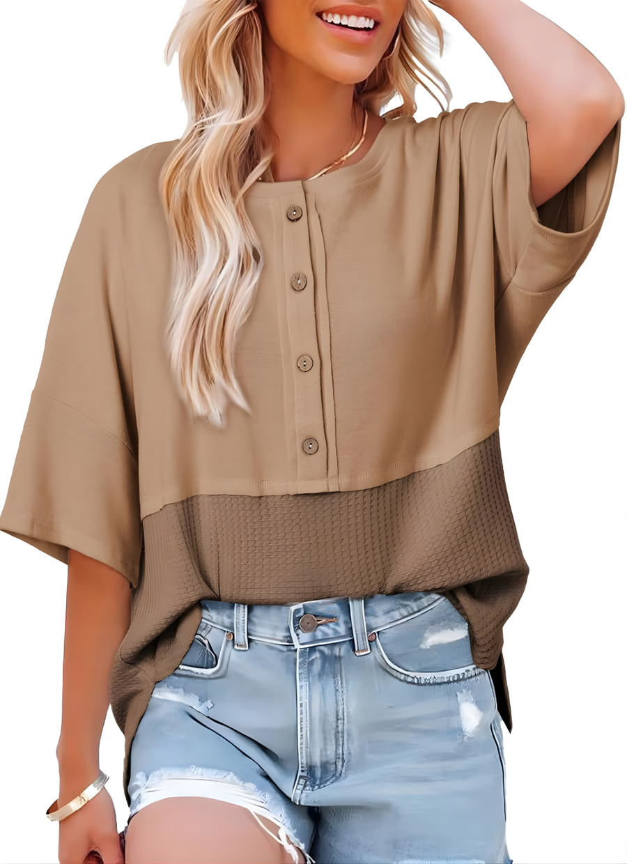 Hazel™ Casual Button-Down Shirt