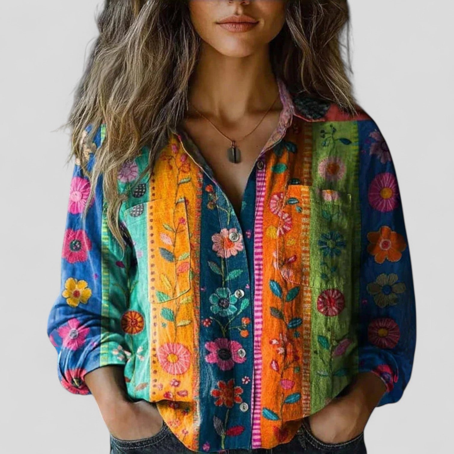 Natalie™ - Comfortable Blouse Shirt