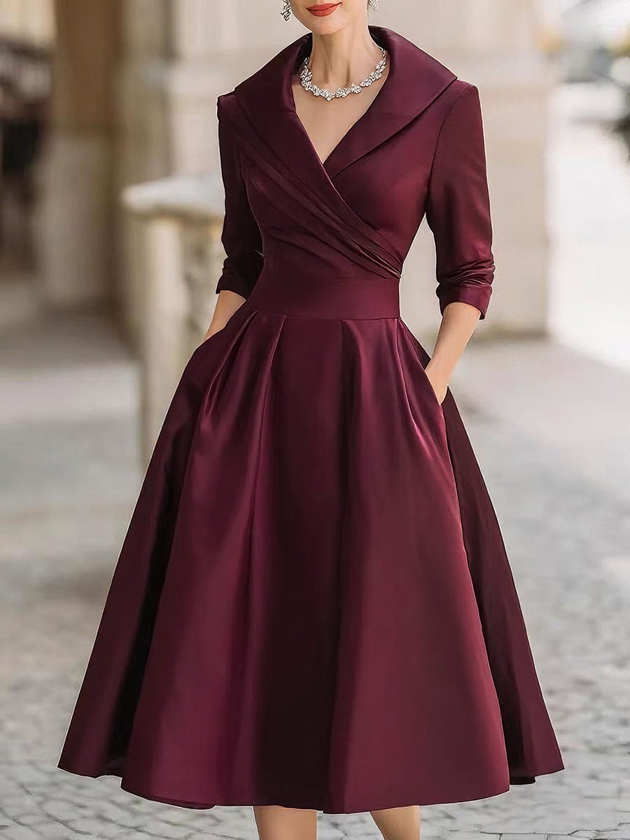 Antonia™ Elegant Midi Dress