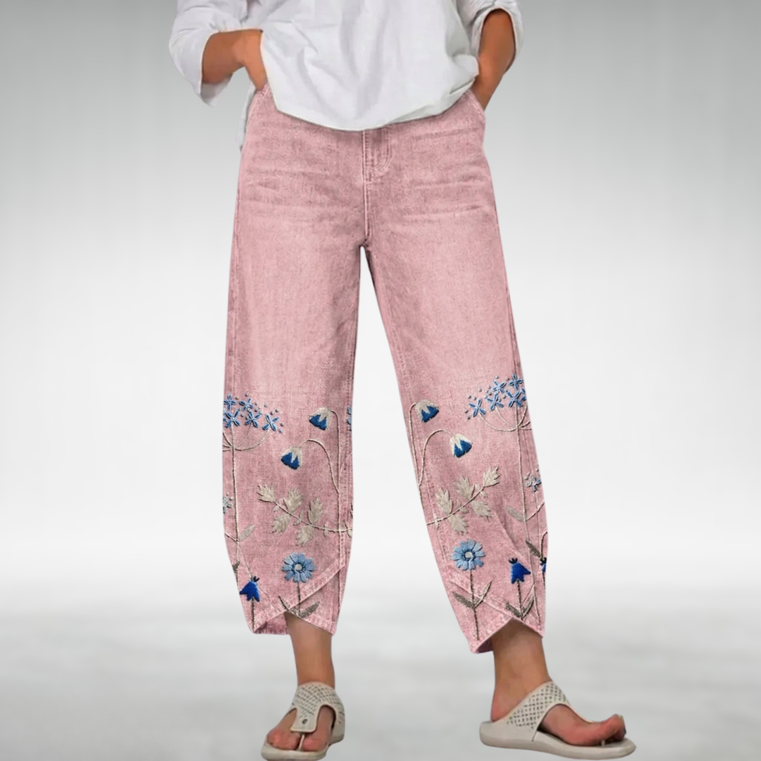 Everlee™ Floral Pattern Comfort Pants