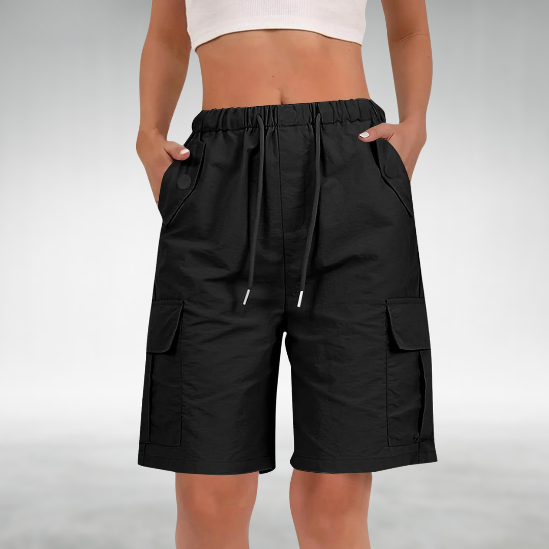 Leanna™ Comfort Stretch Cargo Shorts