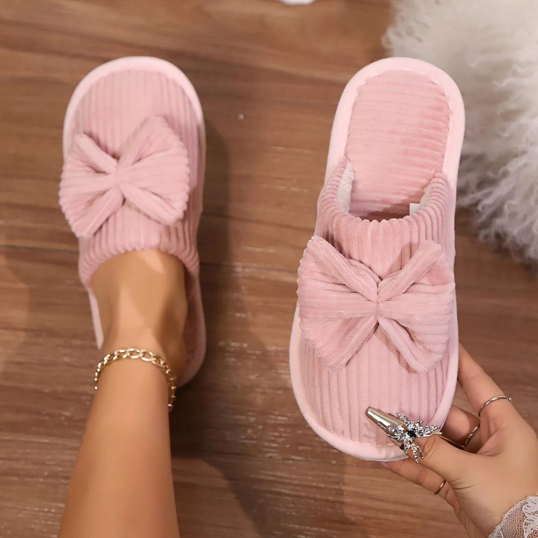 Kallie™ Plush Indoor Slippers