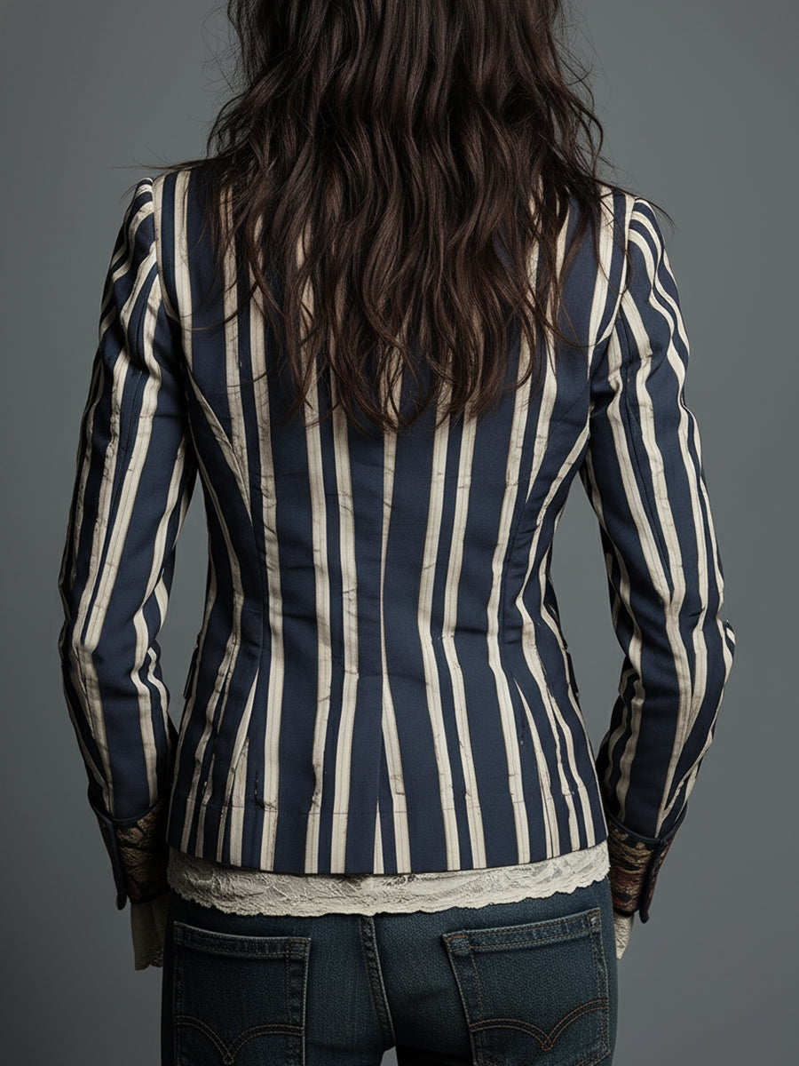 Eden™ Bohemian Striped Blazer