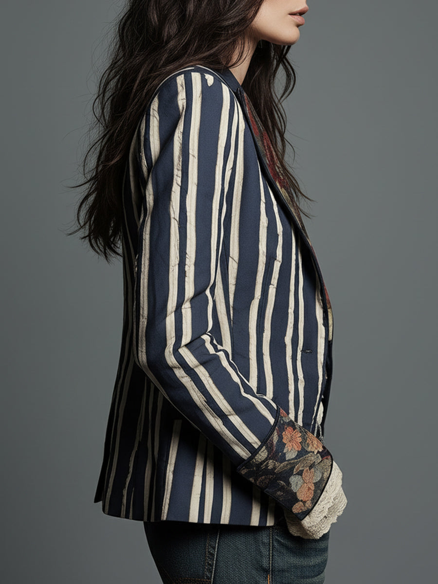 Eden™ Bohemian Striped Blazer