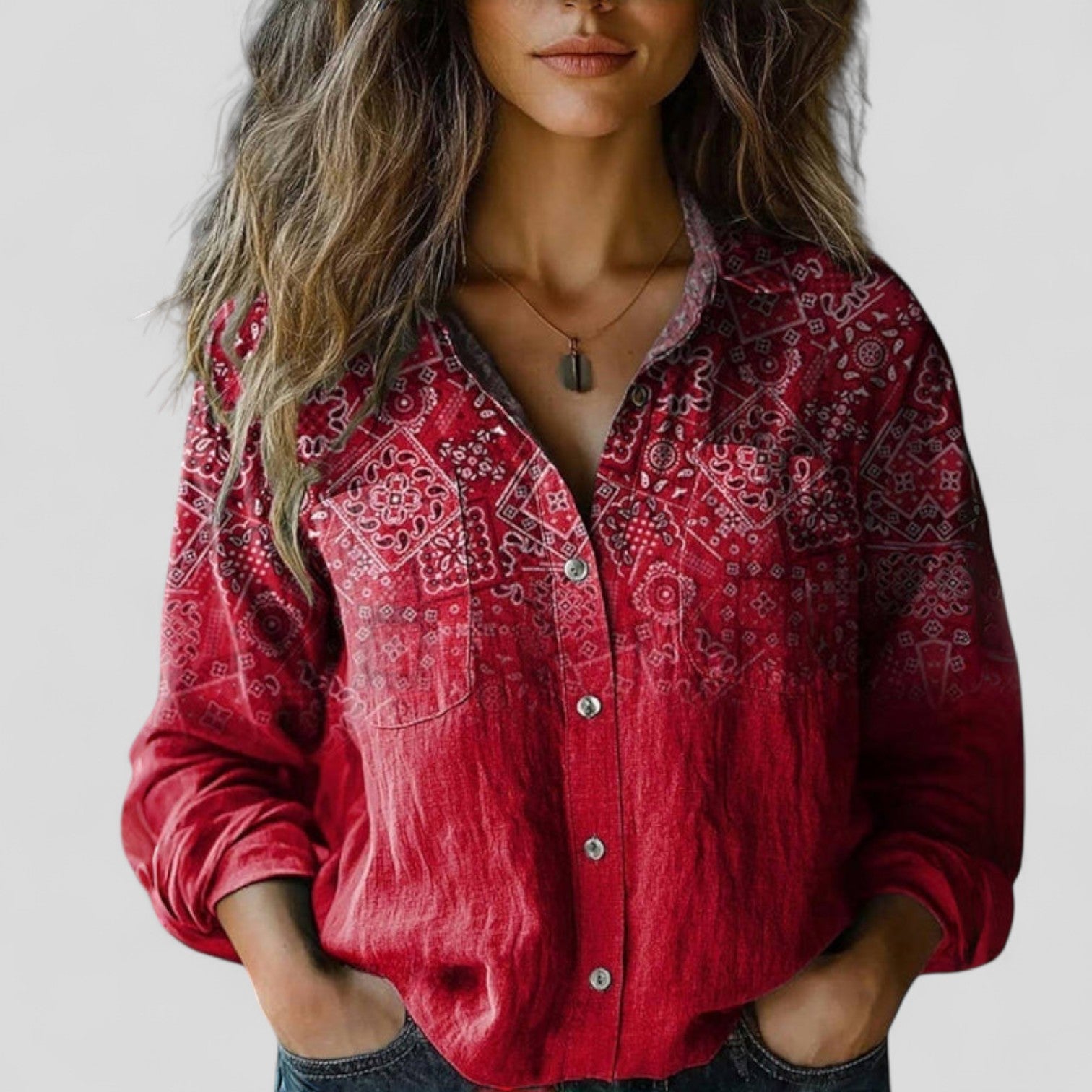 Natalie™ - Comfortable Blouse Shirt