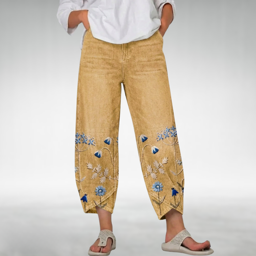 Everlee™ Floral Pattern Comfort Pants