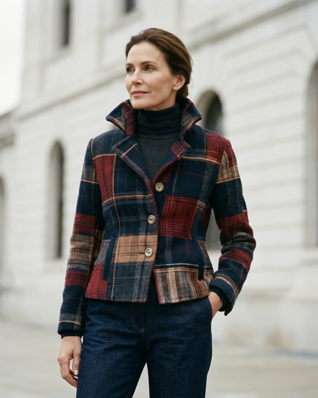 Ruby™ Timeless Plaid Jacket