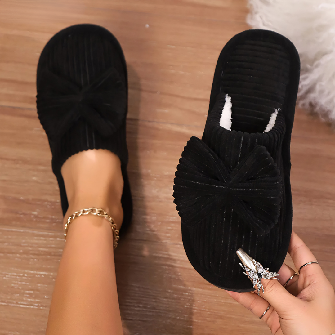 Kallie™ Plush Indoor Slippers