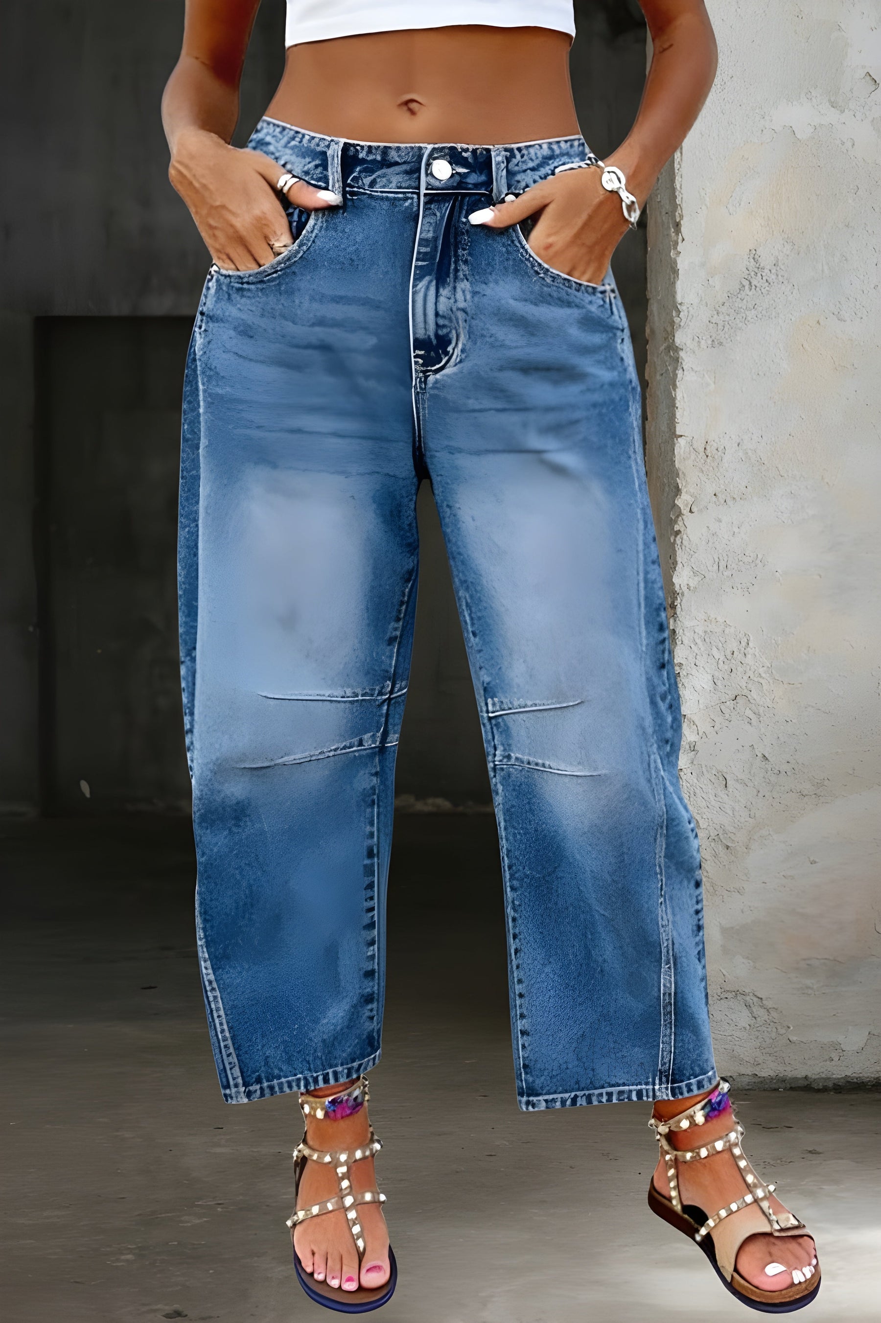 Sasha | Flared Casual Jeans