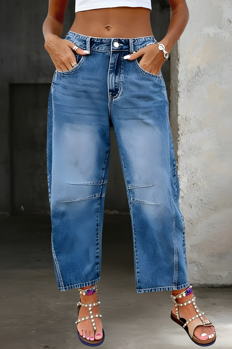 Sasha | Flared Casual Jeans
