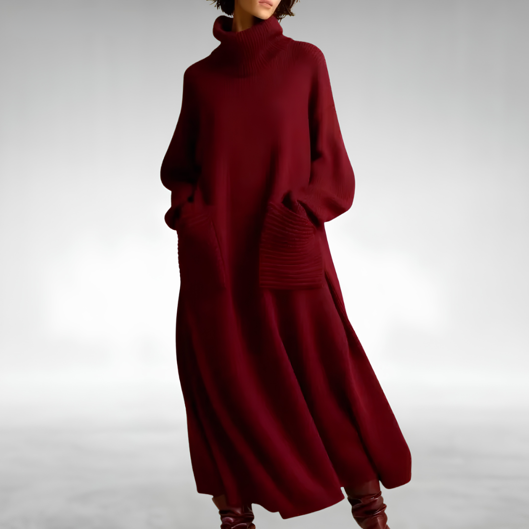 Maryam™ Cozy Turtleneck Dress