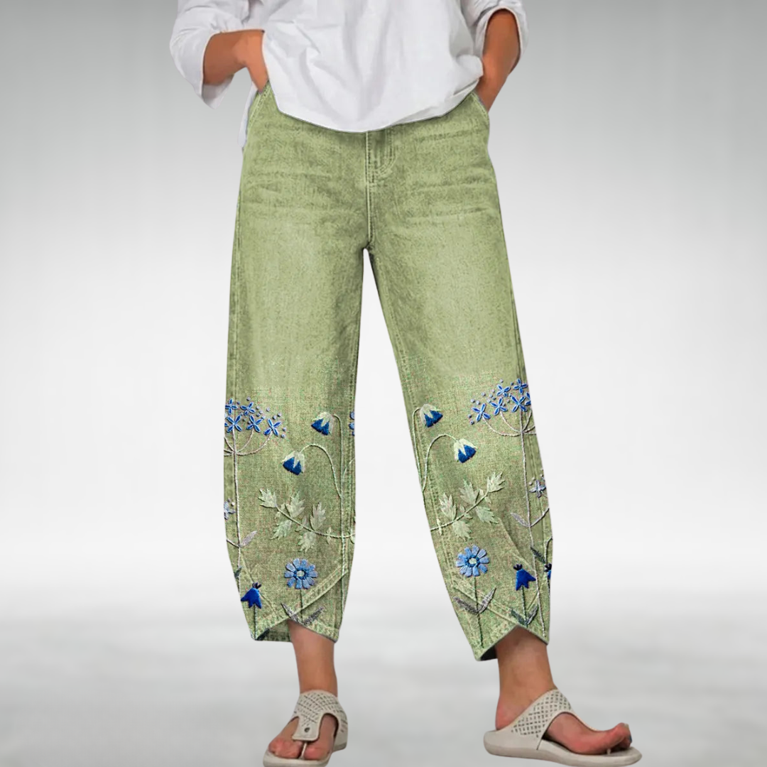 Everlee™ Floral Pattern Comfort Pants