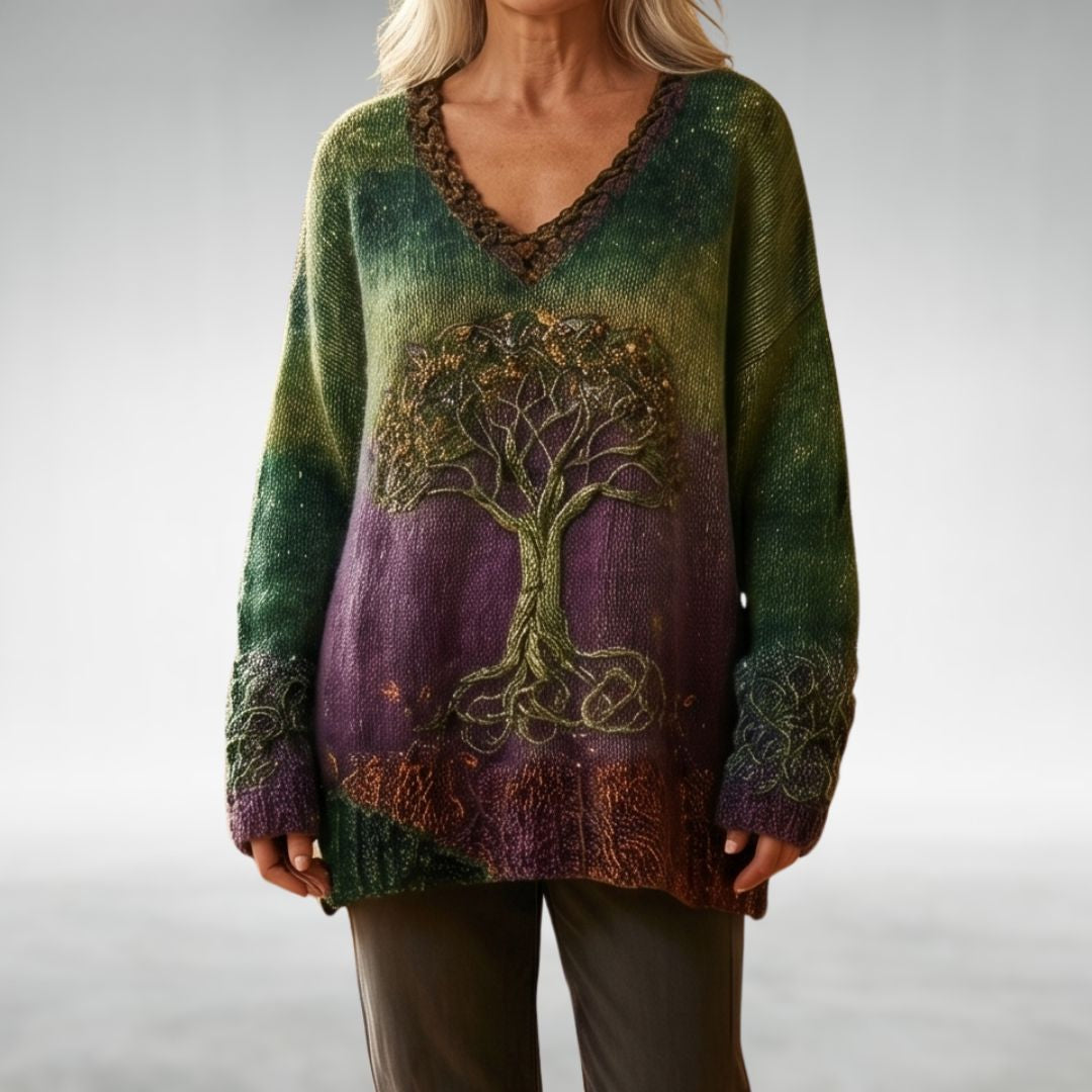 Della™ Boho Knit Jumper