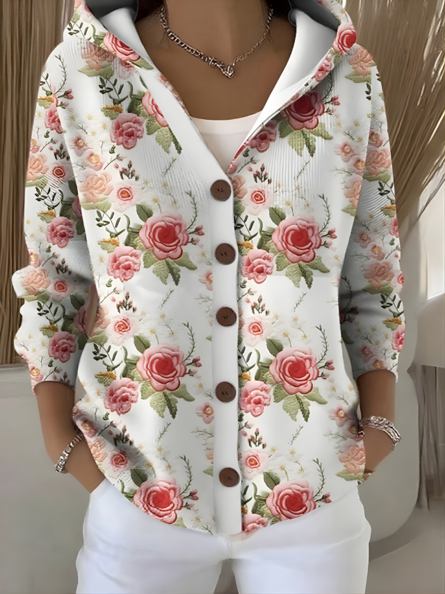 Gillian™ Artistic Warm Long Cardigan