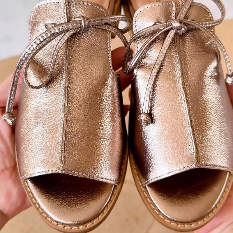 Tara™ Adjustable Leather Strap Sandals