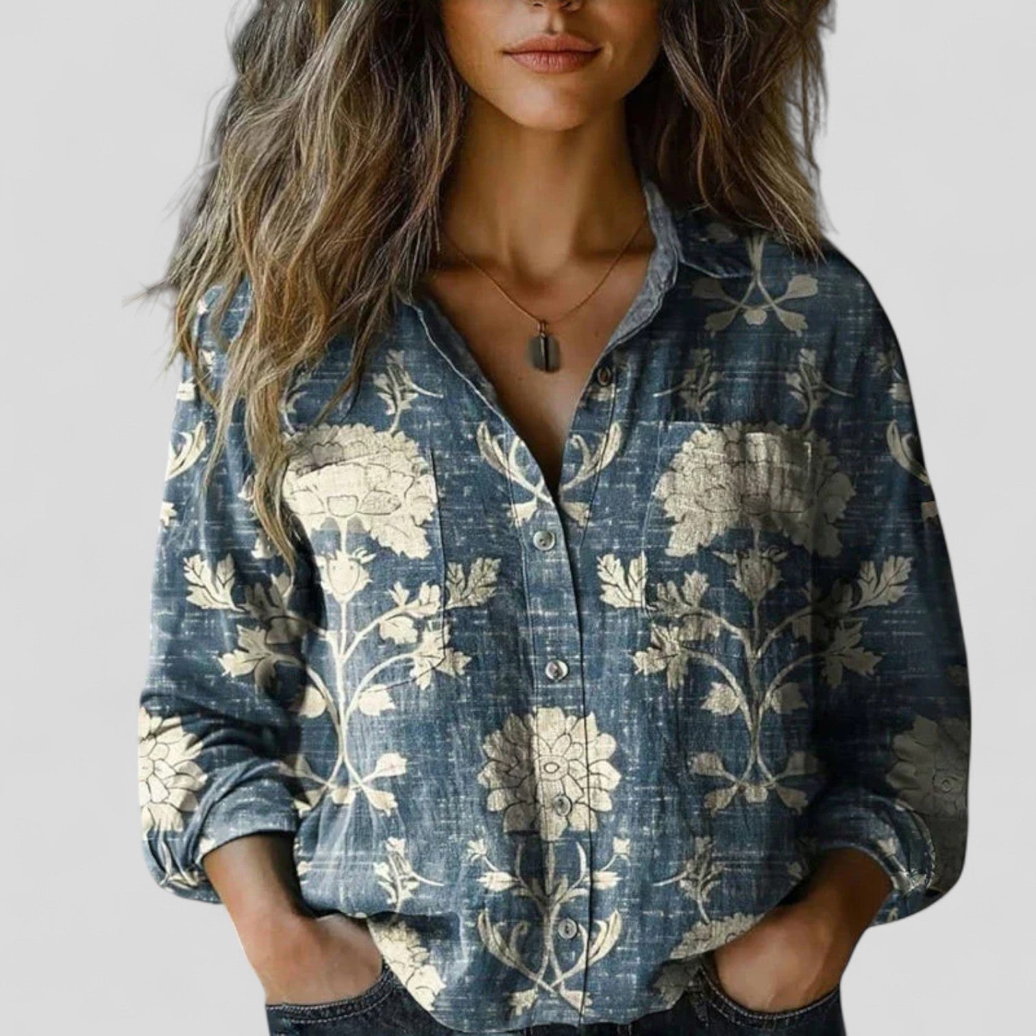 Natalie™ - Comfortable Blouse Shirt