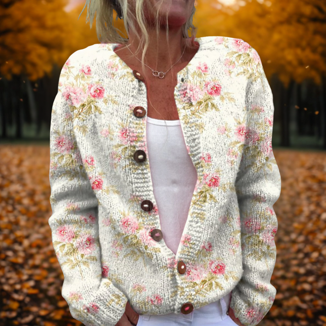Lyanna™ - Flower Art Cardigan