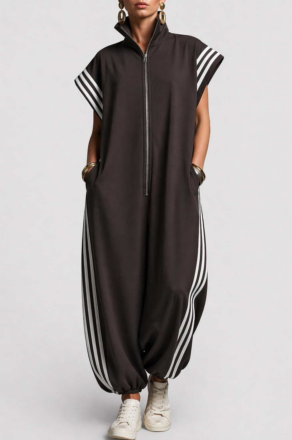 Cheyenne™ Zip Neck Jumpsuit