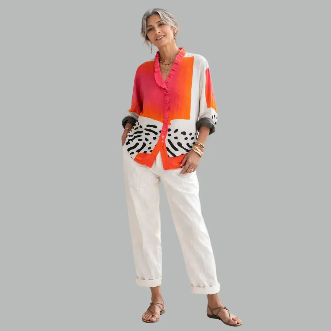 Ruby™ Relaxed Print Blouse