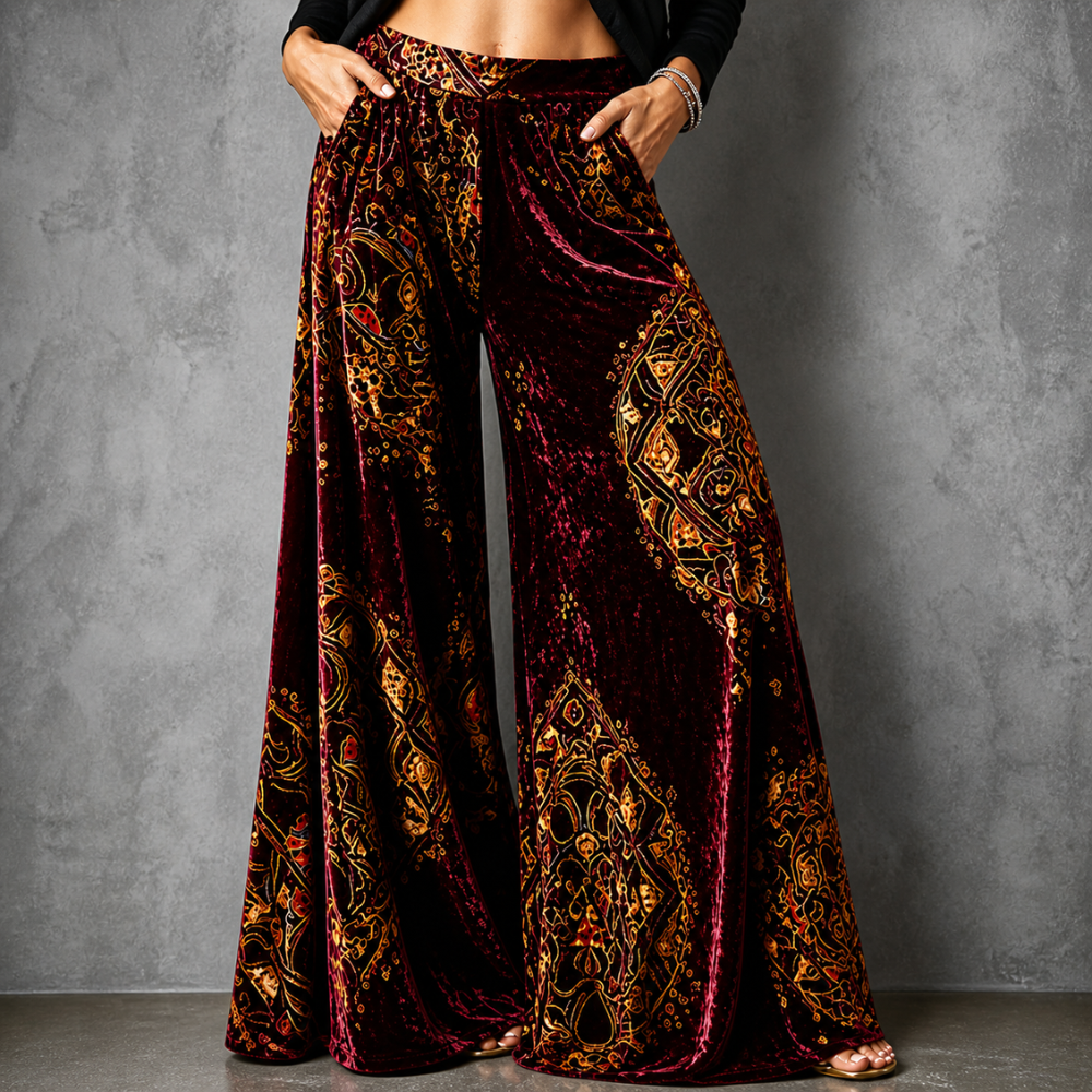 Lucy™ Boho Wide-Leg Pants