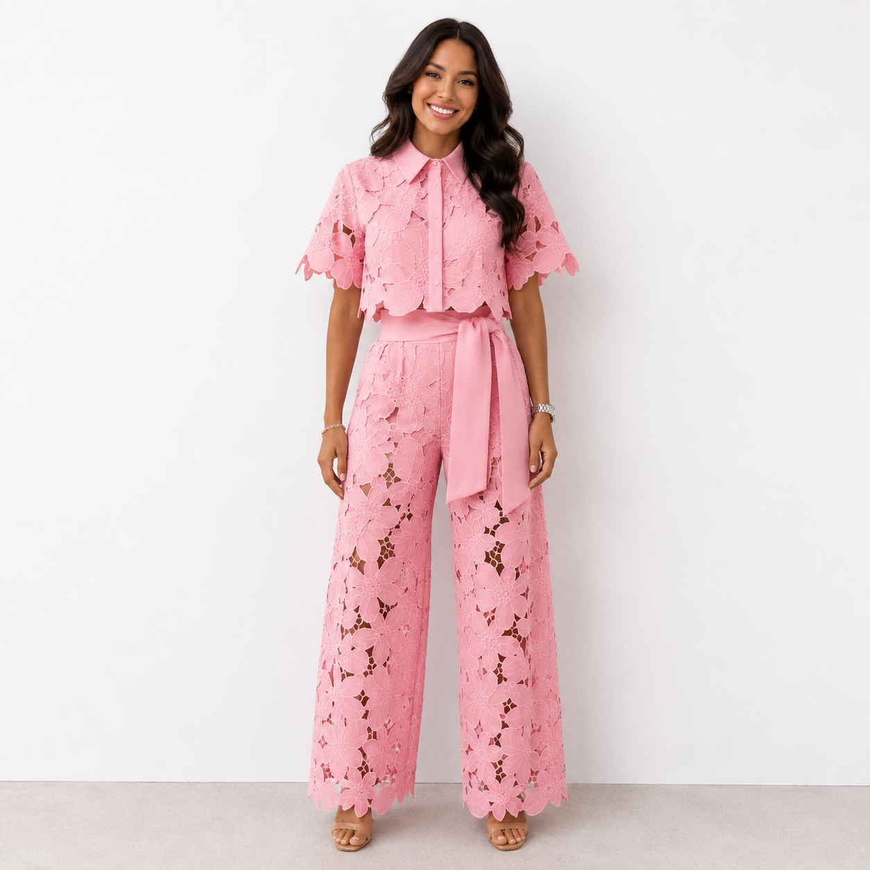 Reina™ Elegant Floral Lace Set