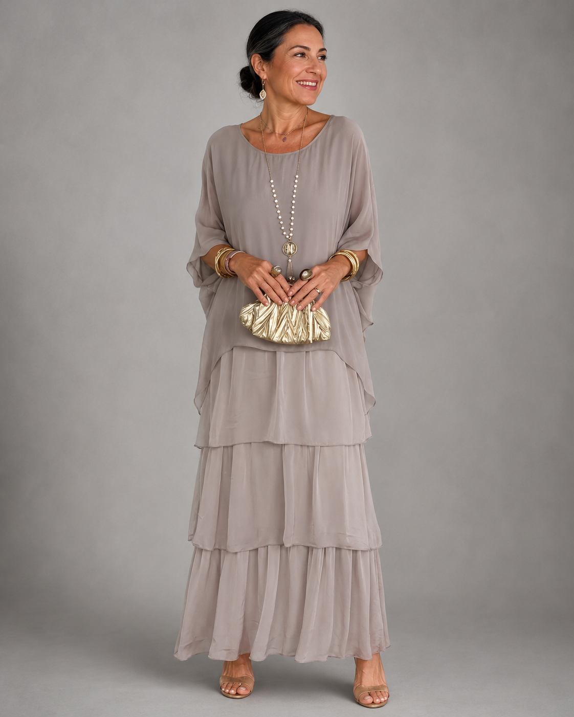 Vanessa™ Elegant Flowing Maxi Dress
