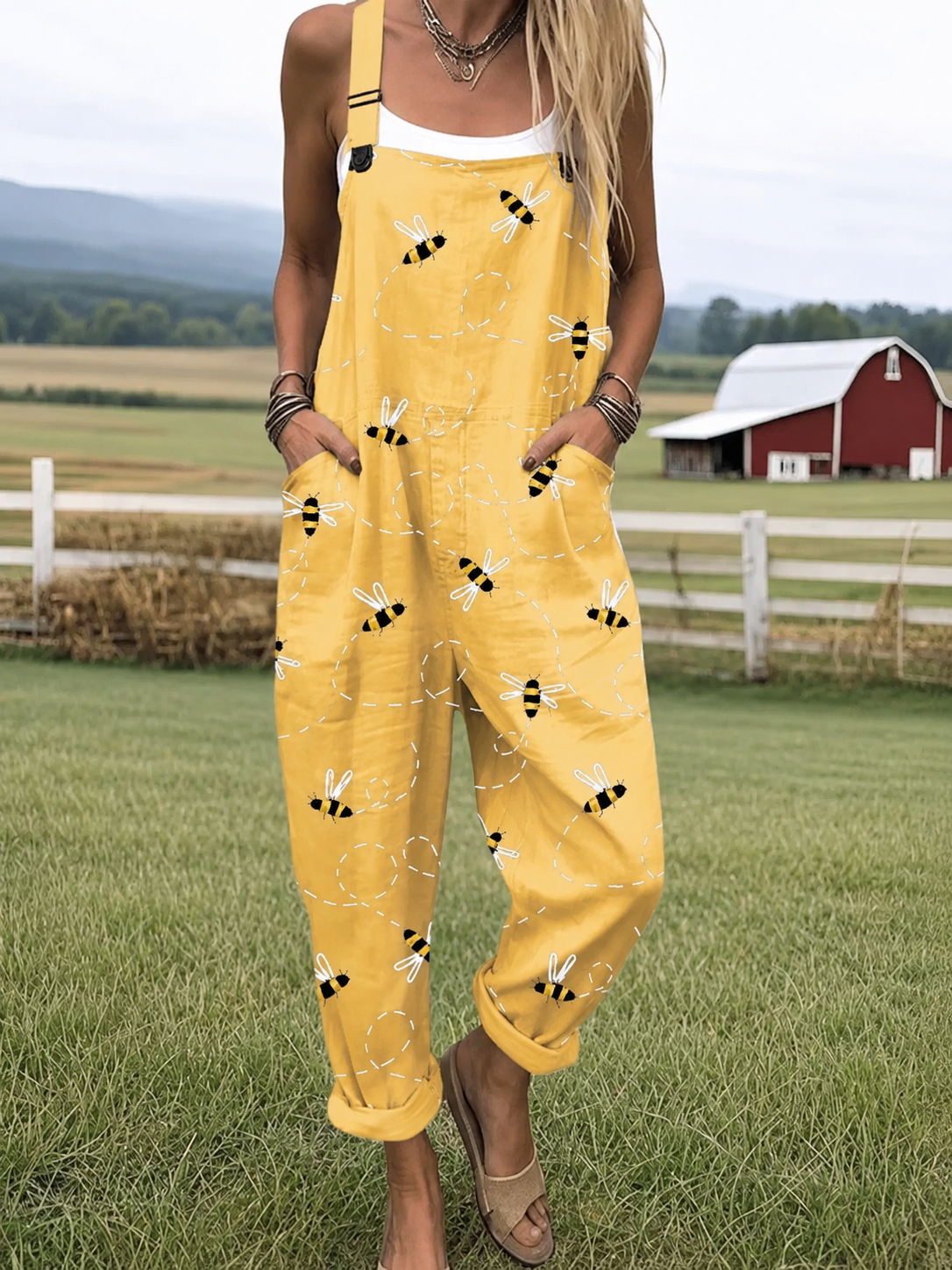 Honey™ - Honeybee Meadow Jumpsuit