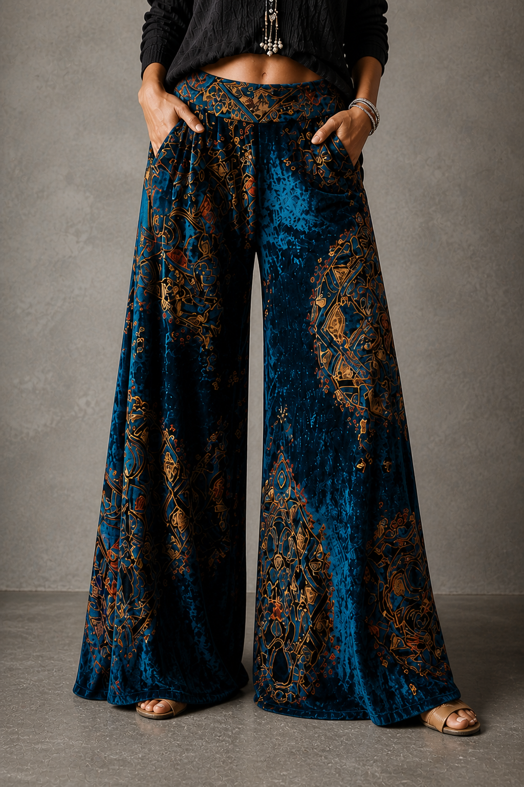 Lucy™ Boho Wide-Leg Pants