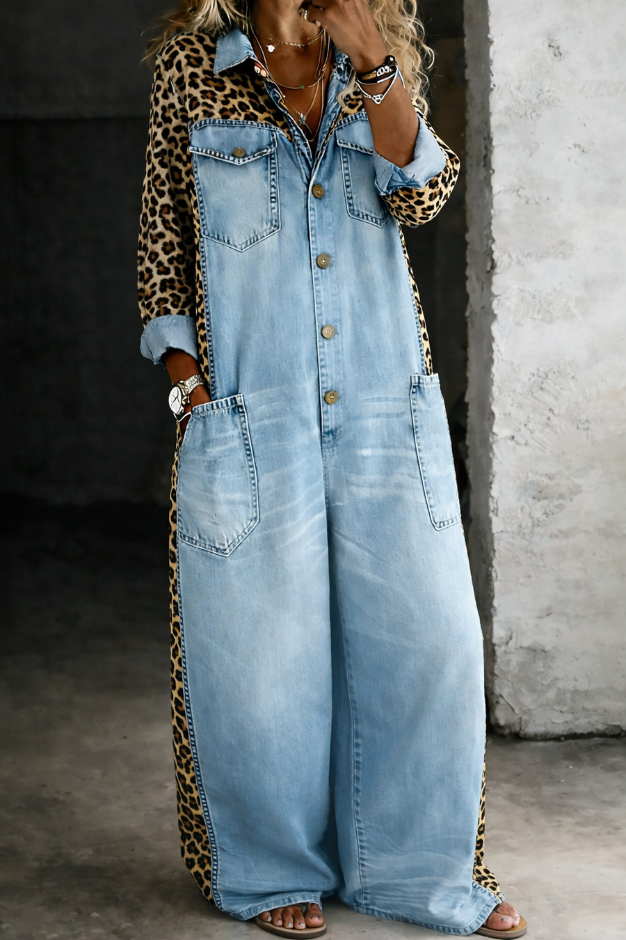 Heidi | One Piece Shirt Jumpsuit