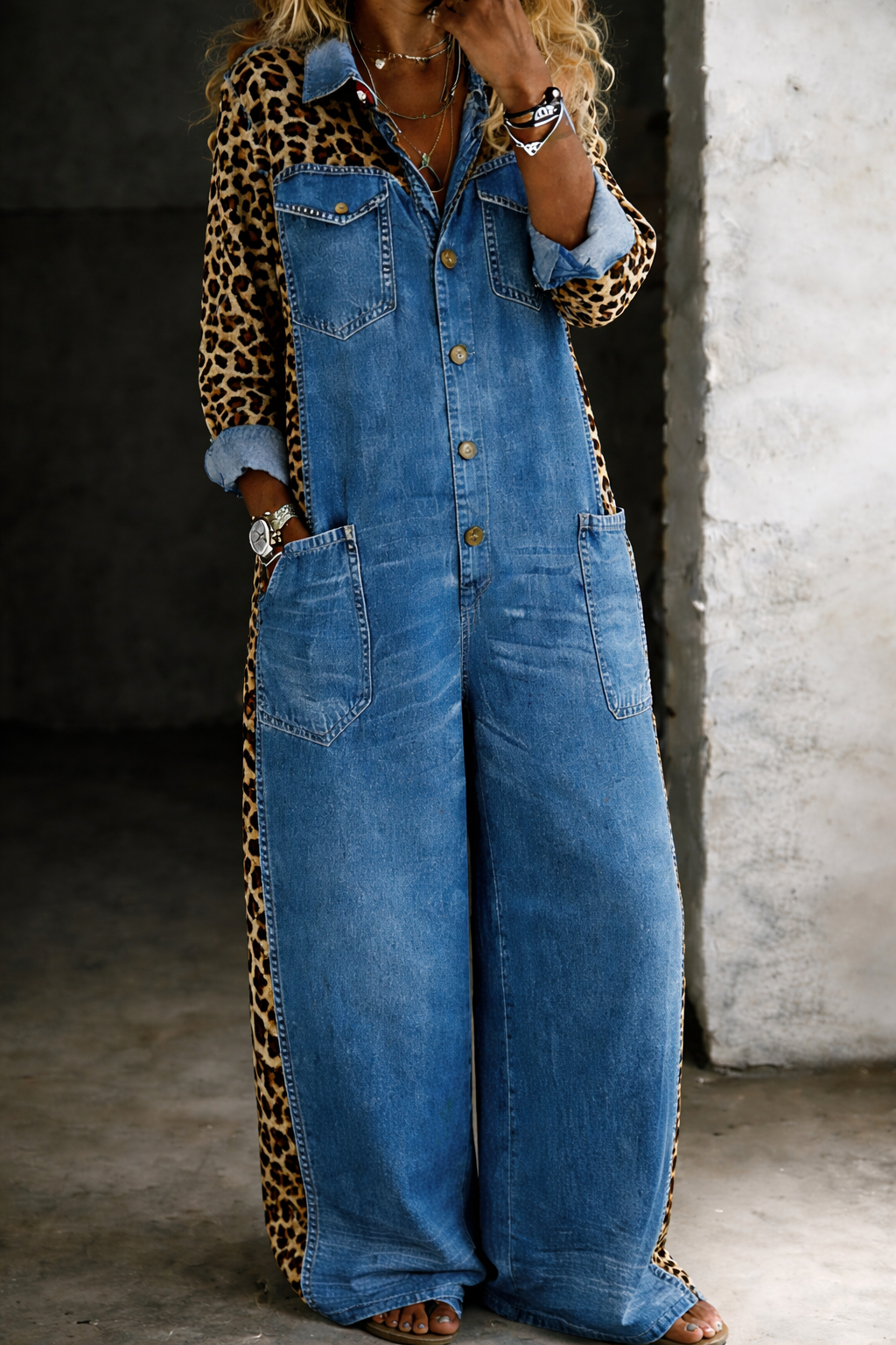 Heidi | One Piece Shirt Jumpsuit