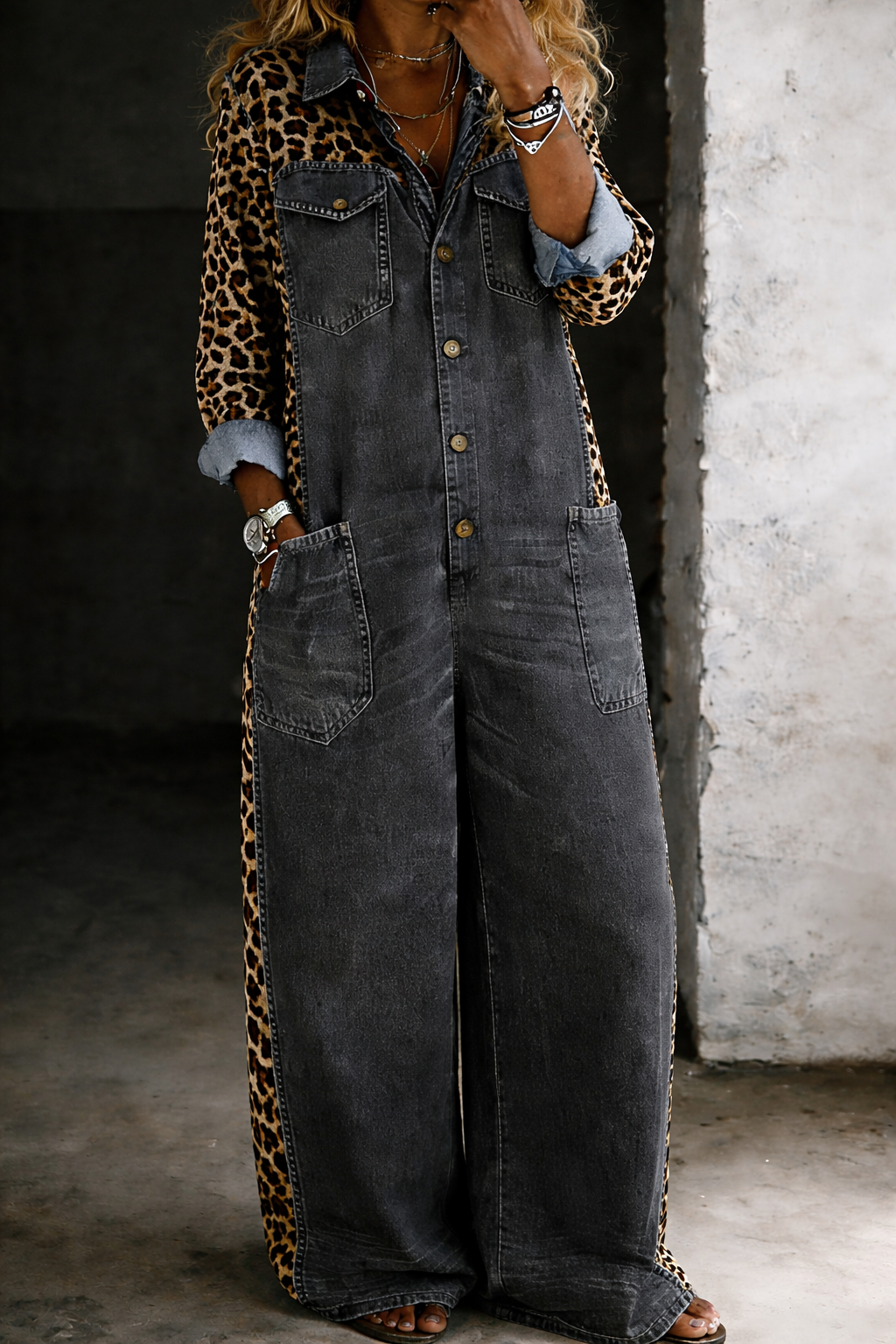 Heidi | One Piece Shirt Jumpsuit