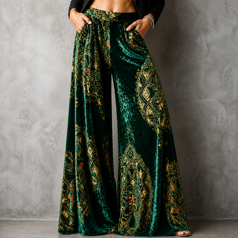 Lucy™ Boho Wide-Leg Pants