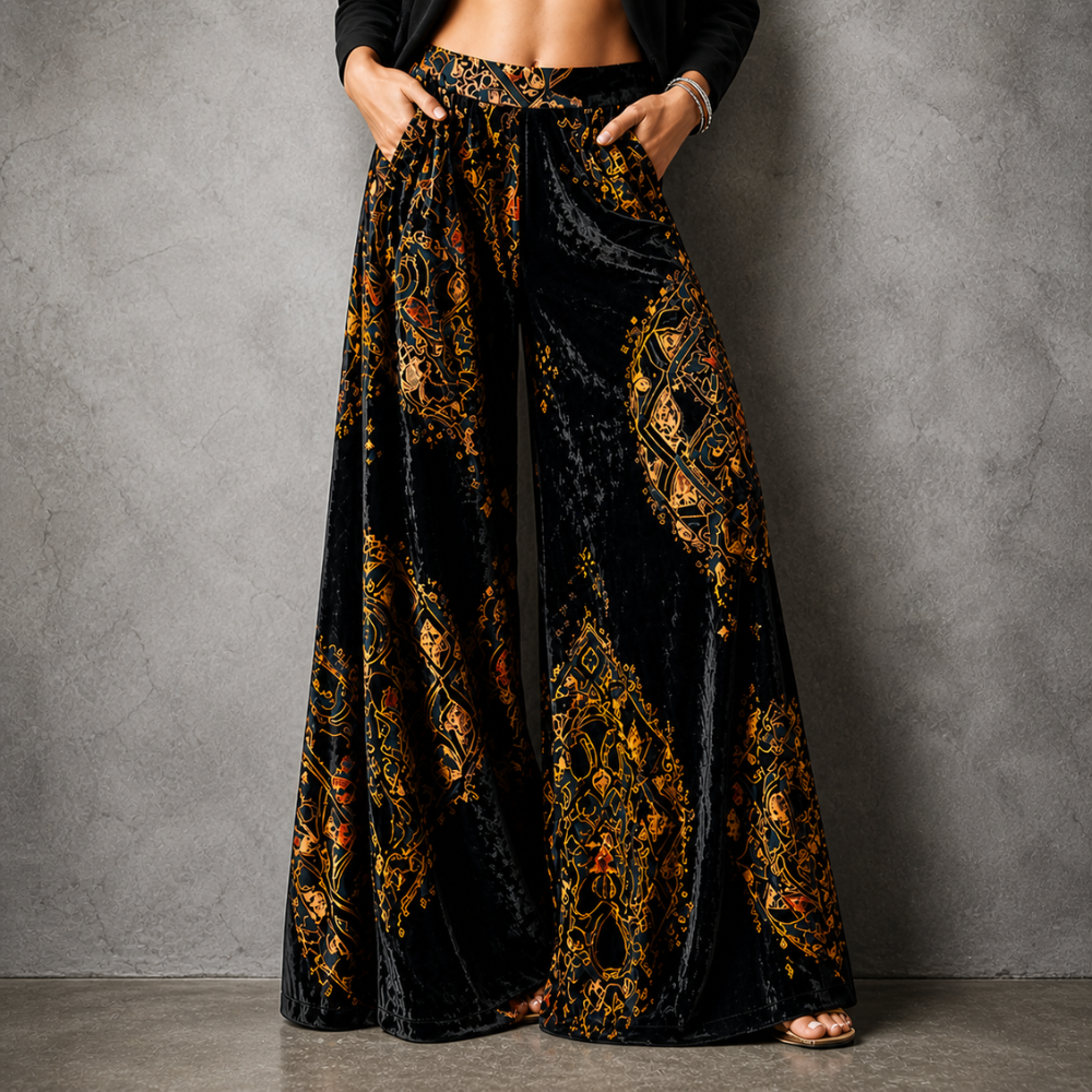 Lucy™ Boho Wide-Leg Pants