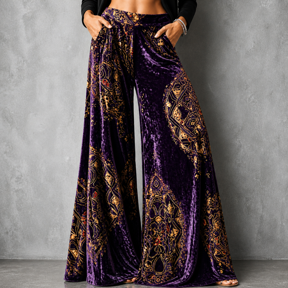 Lucy™ Boho Wide-Leg Pants