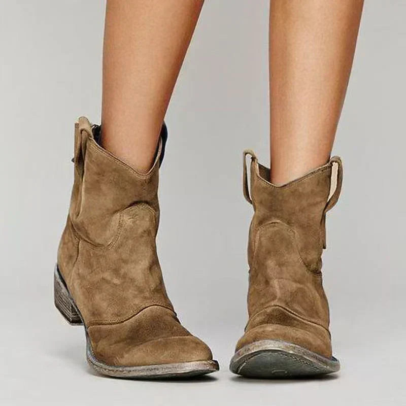 Harley™ Vintage Cowboy Ankle Boots