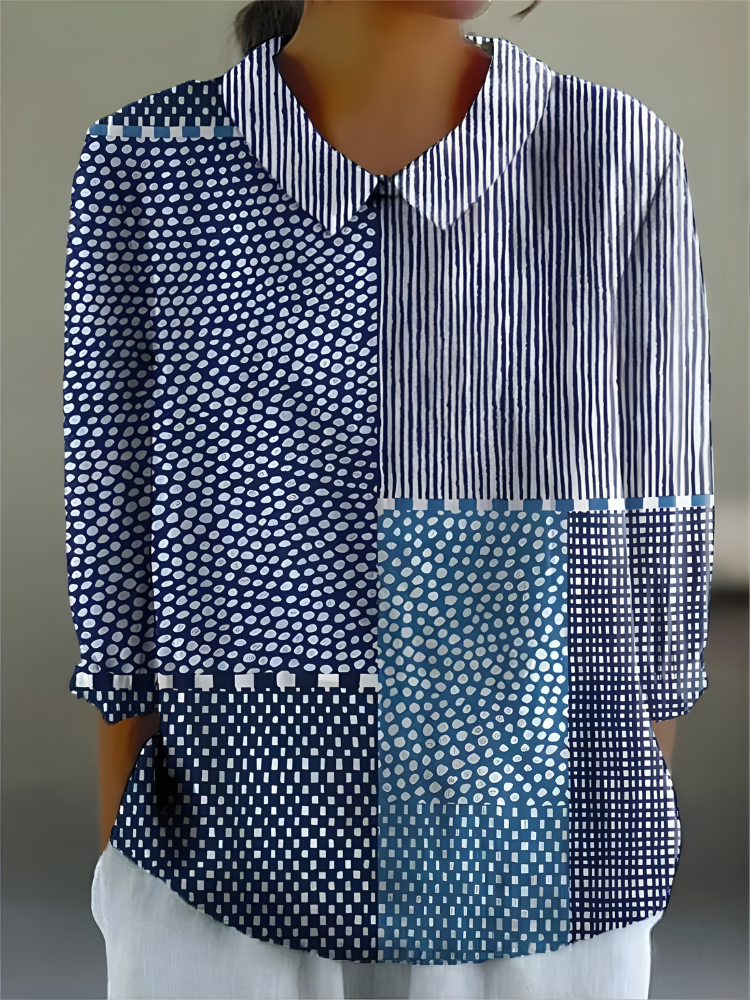 Liberty™ - Vintage Colorful Blouse