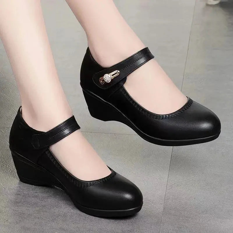 Mirella™ Elegant Mid-Heel Comfort Shoes