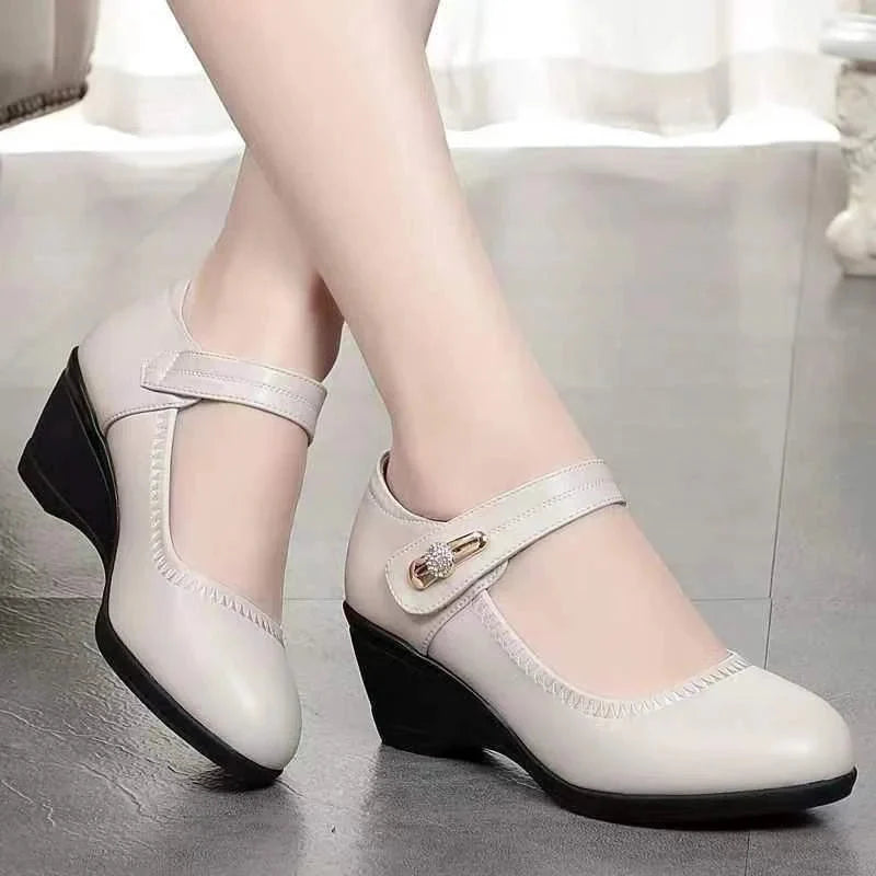 Mirella™ Elegant Mid-Heel Comfort Shoes