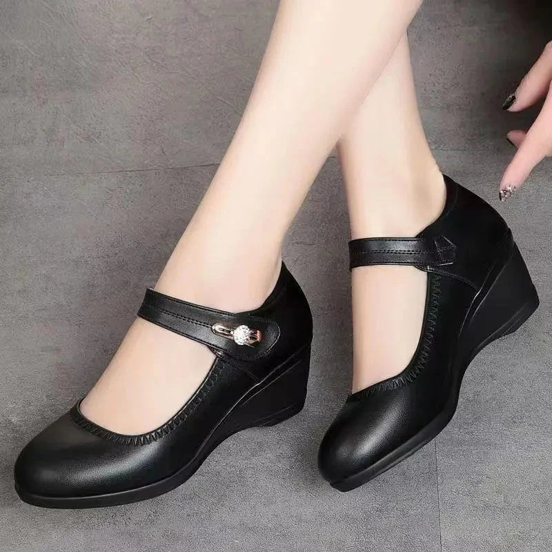 Mirella™ Elegant Mid-Heel Comfort Shoes