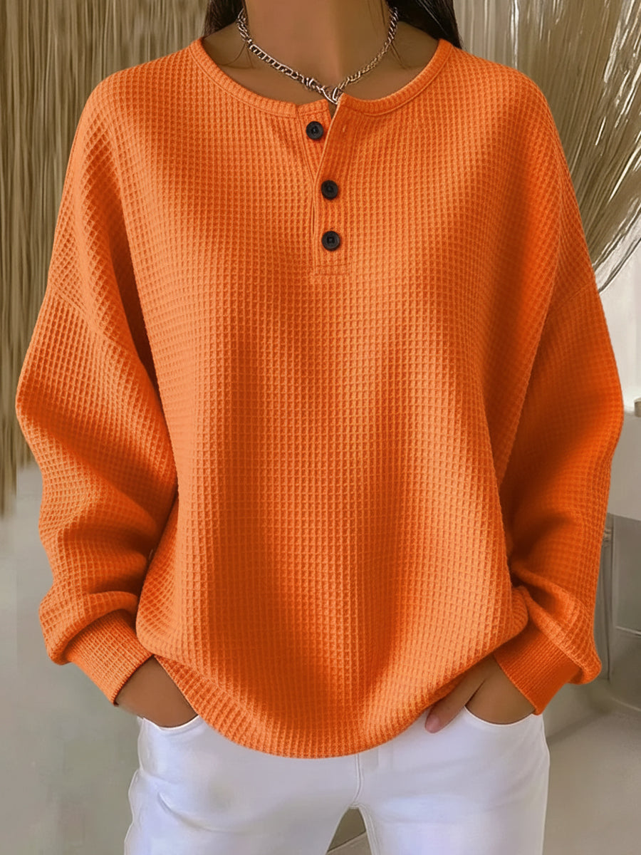 Bristol™ Cozy Waffle Knit Henley