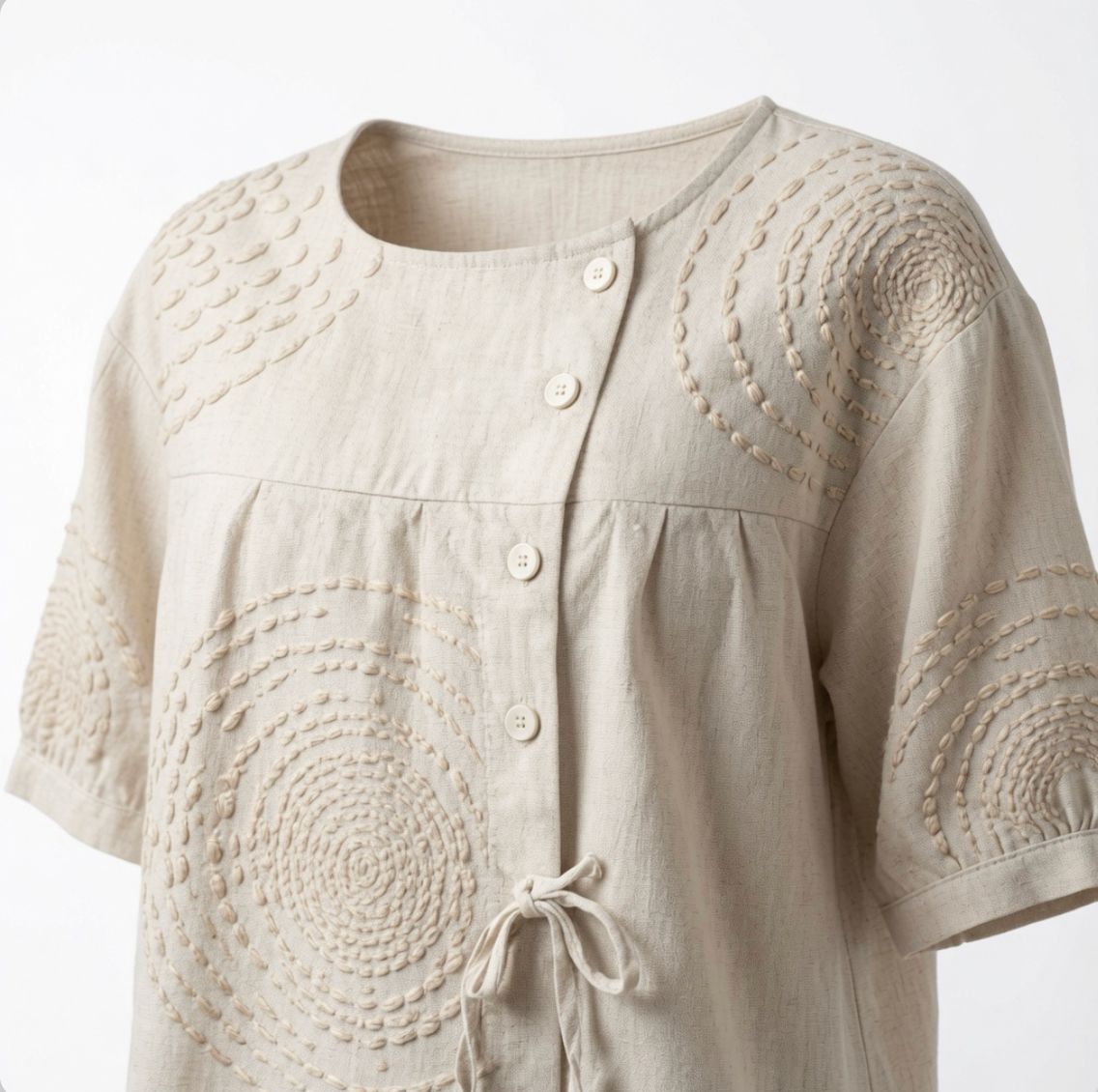 Mirabelle™ Embroidered Casual Top